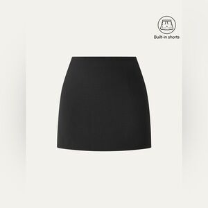 OGL Black Ponte-De-Roma
Mid Rise Pull-on A-line Skirt with Pockets Size XS